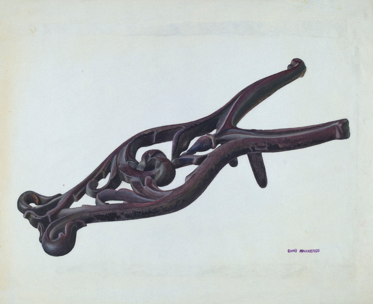 Bootjack by Chris Makrenos (American, active c. 1935), 16X12"(A3)Poster Print