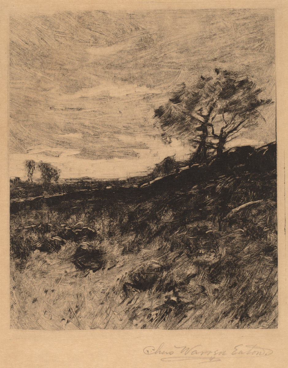Landscape by Charles Warren Eaton (American, 1857 - 1937), 16X12"(A3)Poster Print