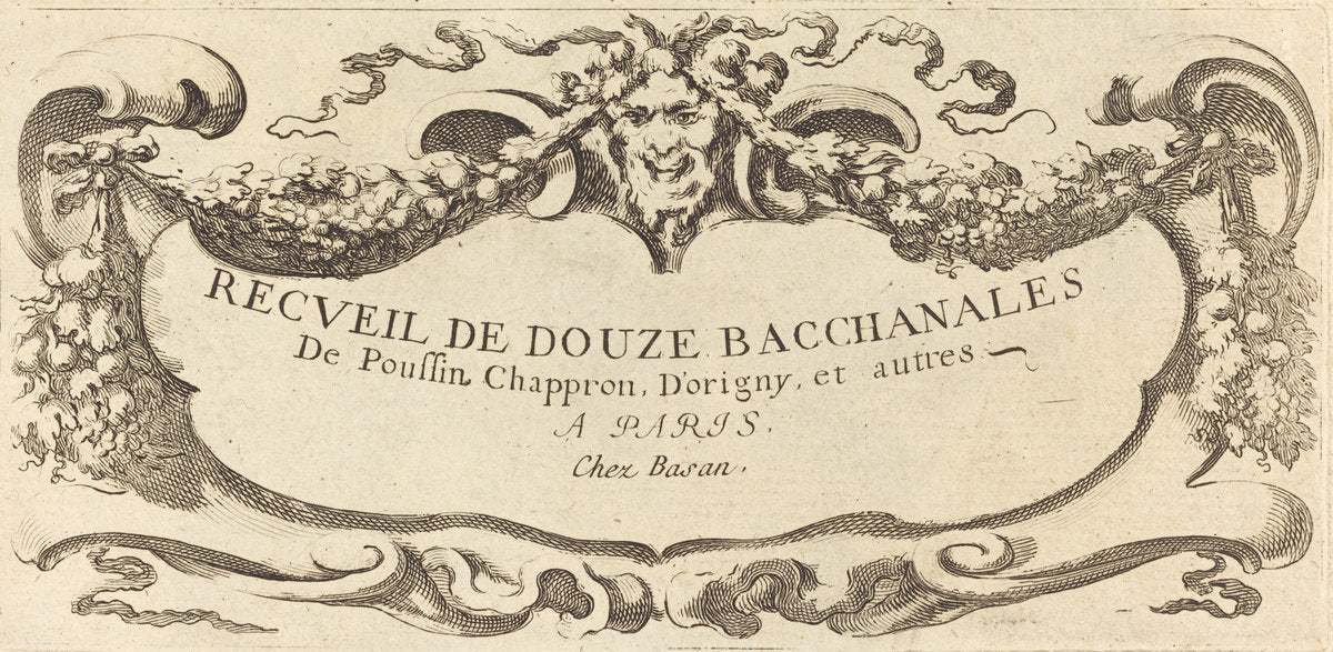 Frontispiece by Nicolas Cochin (French, 1610 - 1686), 16X12"(A3)Poster Print