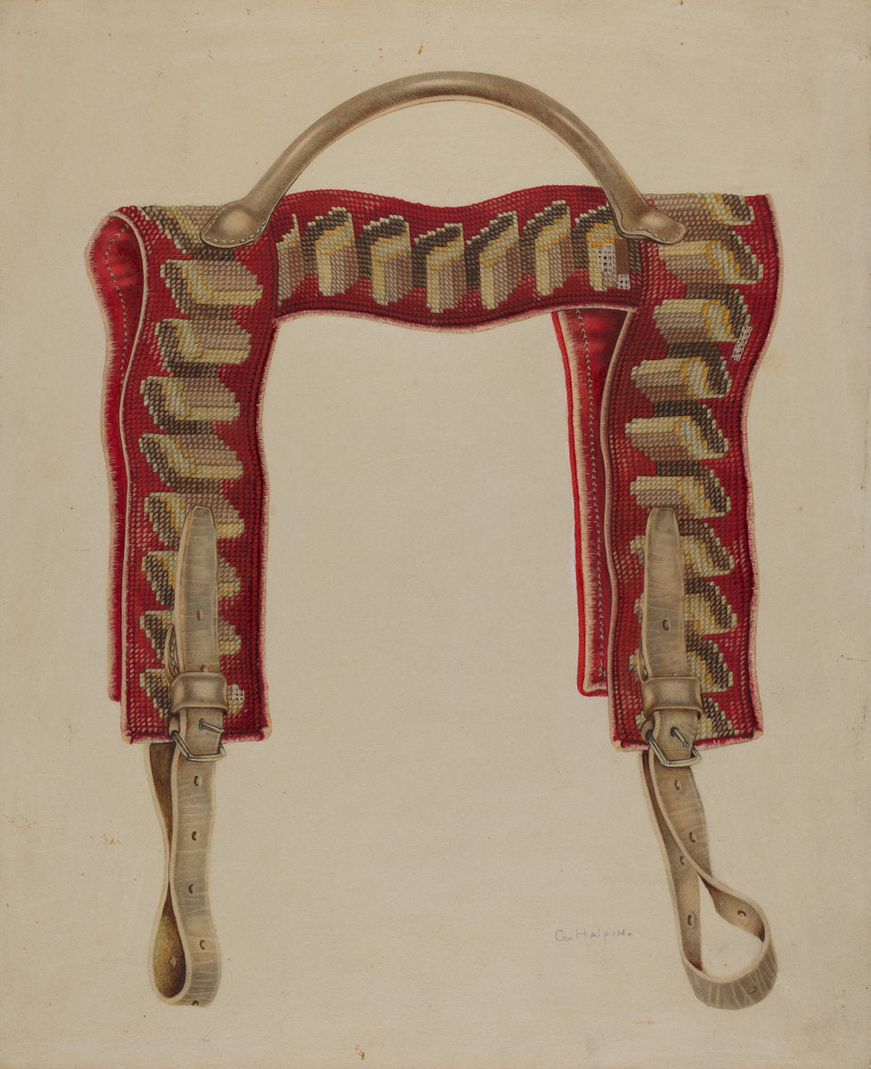 Shawl Strap by Grace Halpin (American, active c. 1935), 16X12"(A3)Poster Print