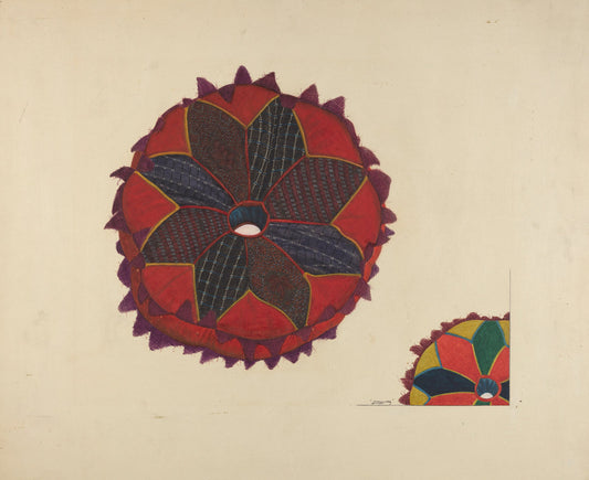 Head Pad by John Wilkes (American, active c. 1935), 16X12"(A3)Poster Print