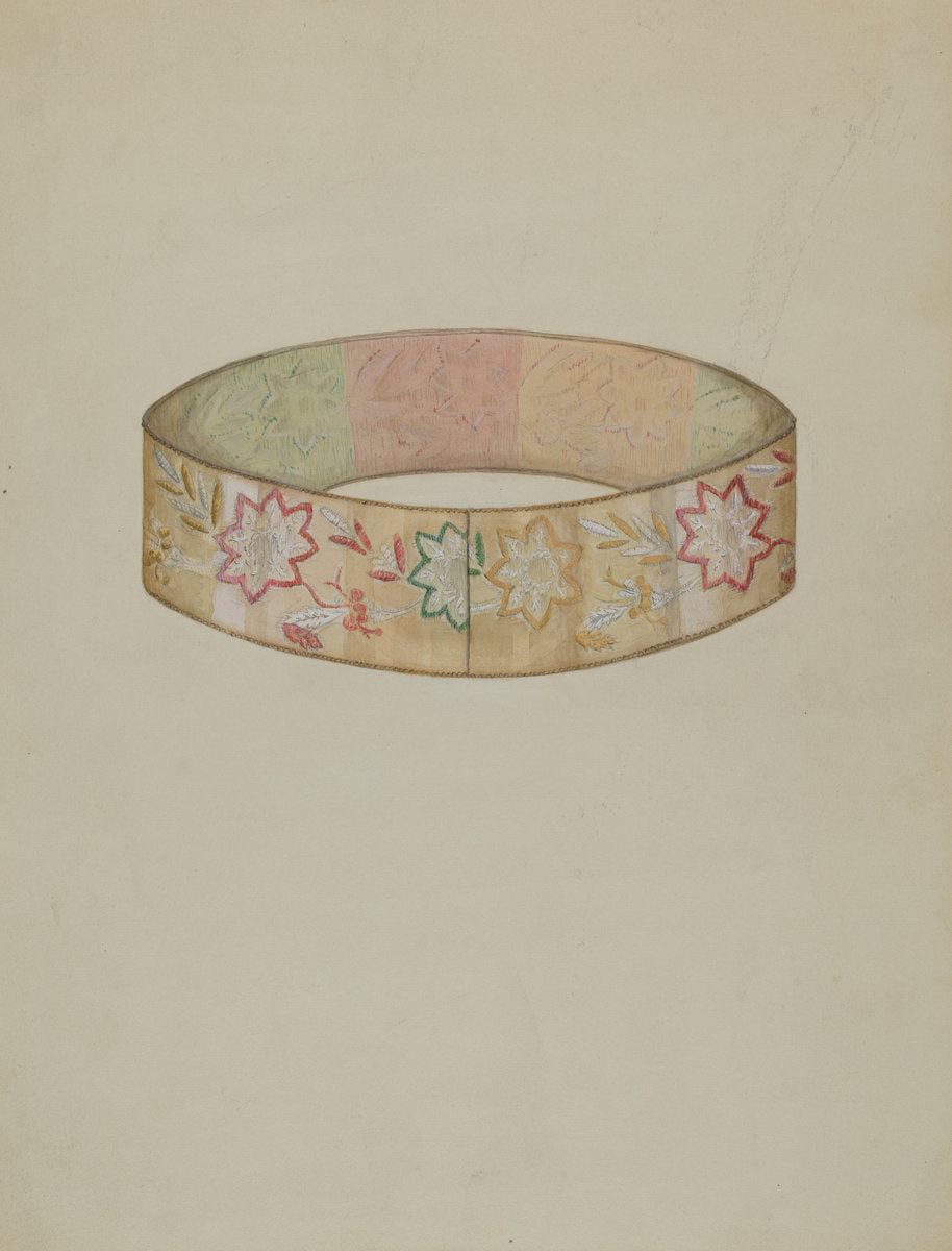 Belt by Roberta Spicer and Nancy Crimi (American, active c. 1935), 16X12"(A3)Poster Print