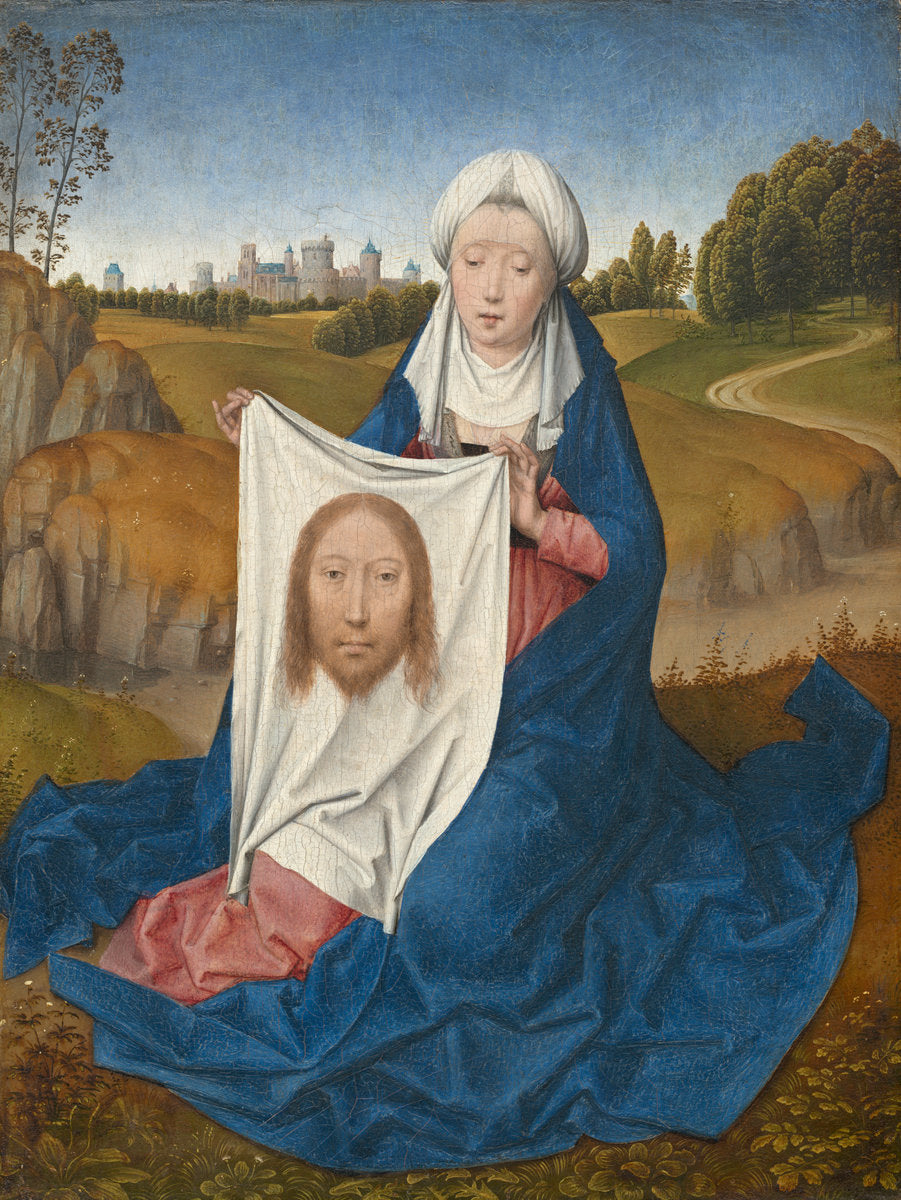 Saint Veronica [obverse] by Hans Memling (Netherlandish, active c. 1465 - 1494), 16X12"(A3)Poster Print