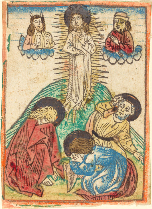 c. 1475 by German 15th Century (The Transfiguration), 16X12"(A3)Poster Print