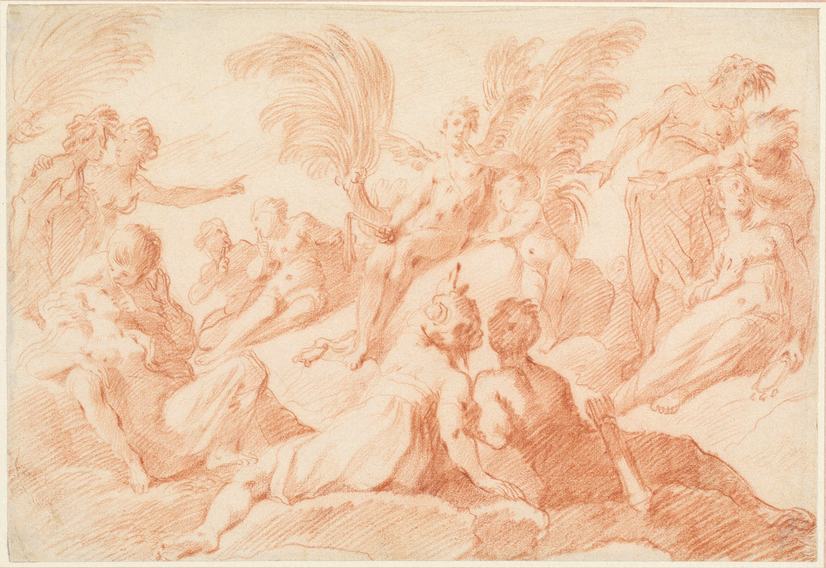 first quarter 17th century by French 17th Century (Harpocrates), 16X12"(A3)Poster Print