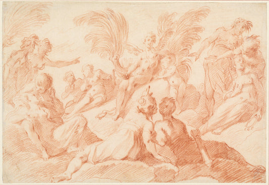 first quarter 17th century by French 17th Century (Harpocrates), 16X12"(A3)Poster Print