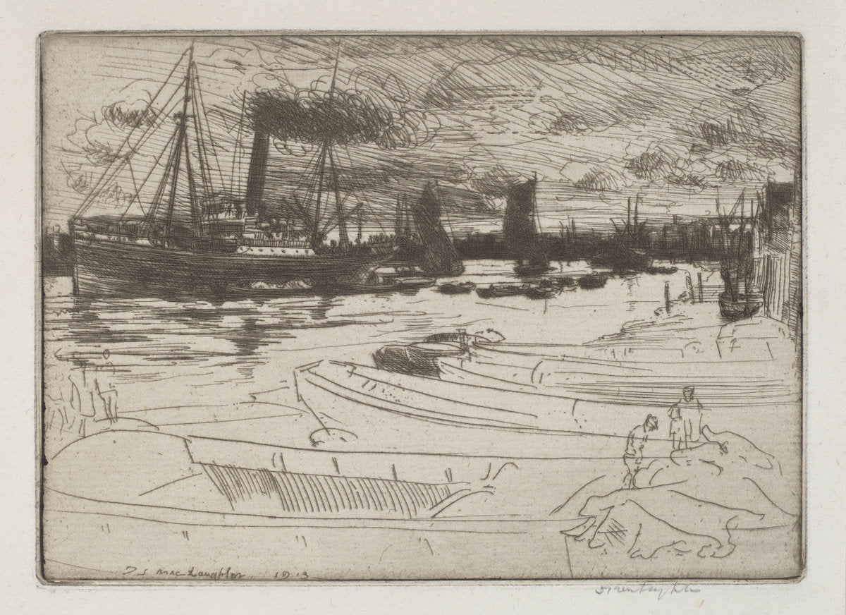 Evening Light by Donald Shaw MacLaughlan (Canadian, 1876 - 1938), 16X12"(A3)Poster Print