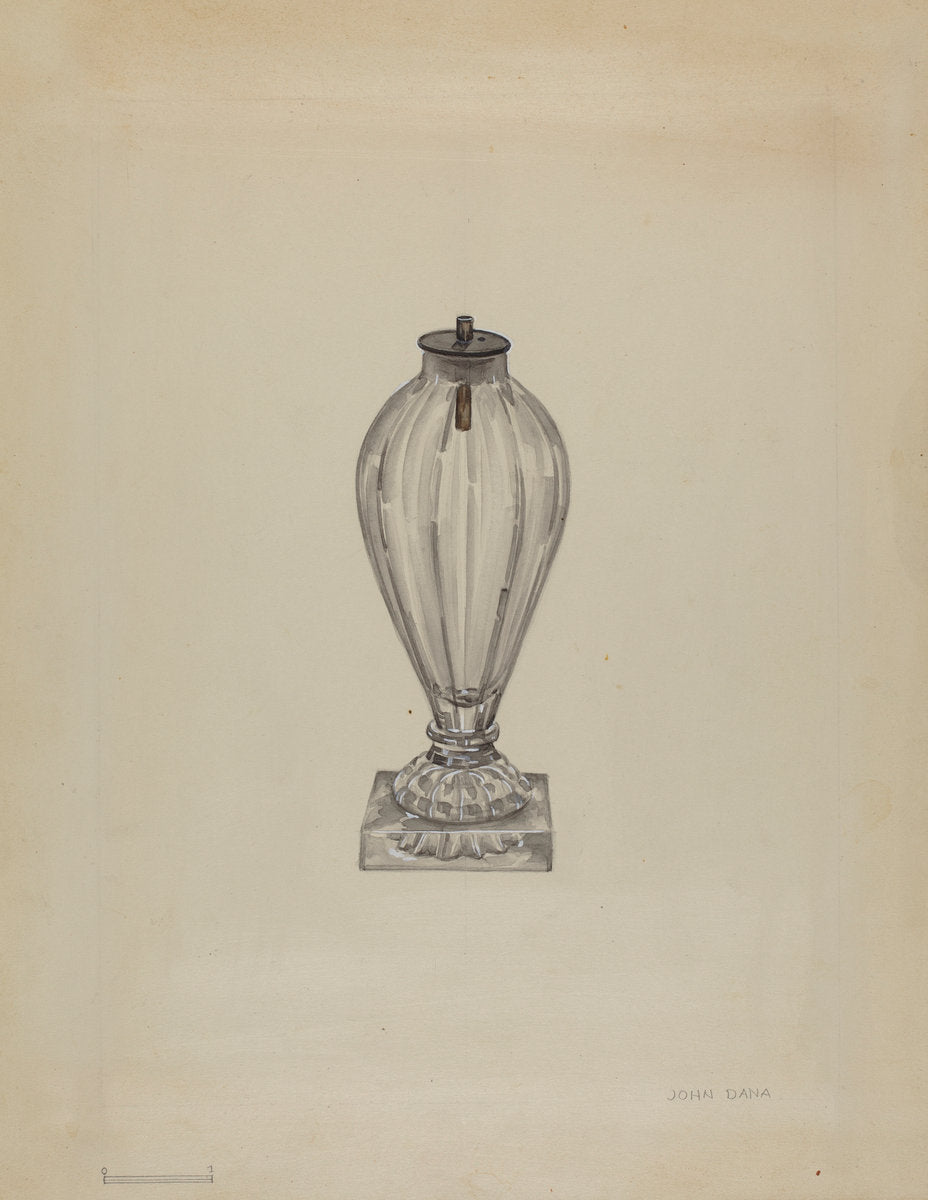 Spark Lamp by John Dana (American, active c. 1935), 16X12"(A3)Poster Print