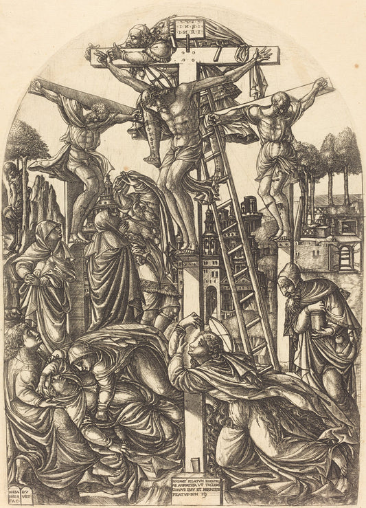 The Deposition by Jean Duvet (French, 1485 - c. 1570), 16X12"(A3)Poster Print