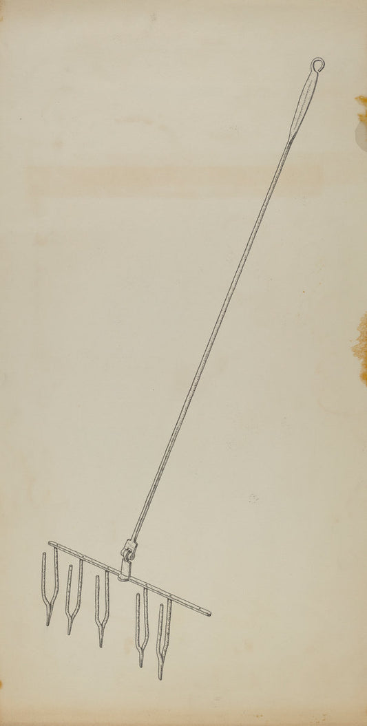 Toast Rack by Irene Lawson (American, active c. 1935), 16X12"(A3)Poster Print