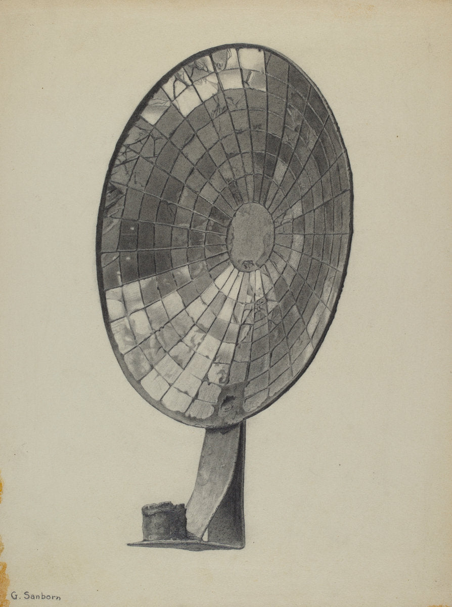 Sconce by Gordon Sanborn (American, active c. 1935), 16X12"(A3)Poster Print