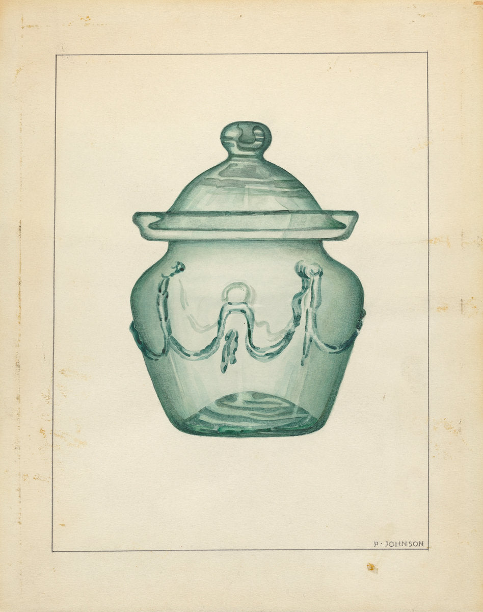 Sugar Bowl by Philip Johnson (American, active c. 1935), 16X12"(A3)Poster Print