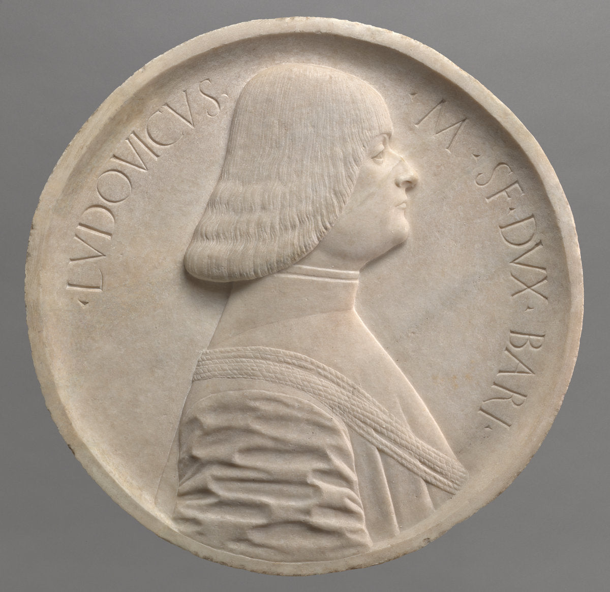 Lodovico Sforza, Duke of Bari by Benedetto Briosco (Lombard, active 1477 - after 1514), 16X12"(A3)Poster Print