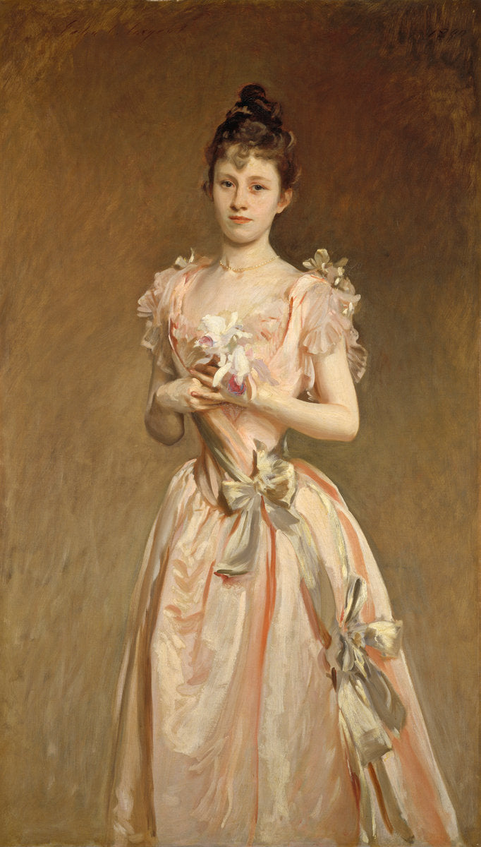 Miss Grace Woodhouse by John Singer Sargent (American, 1856 - 1925), 16X12"(A3)Poster Print