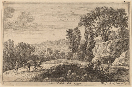 Second View of Zugro by Herman van Swanevelt (Dutch, c. 1600 - 1655), 16X12"(A3)Poster Print