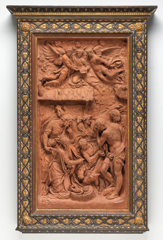 c. 1625/1675 by after Annibale Fontana (The Adoration of the Shepherds), 16X12"(A3)Poster Print