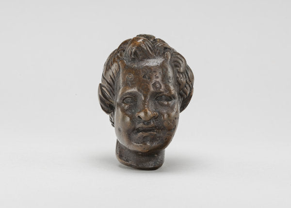 Head of a Faun by Andrea Briosco, called Riccio (Paduan, 1470 - 1532), 16X12"(A3)Poster Print