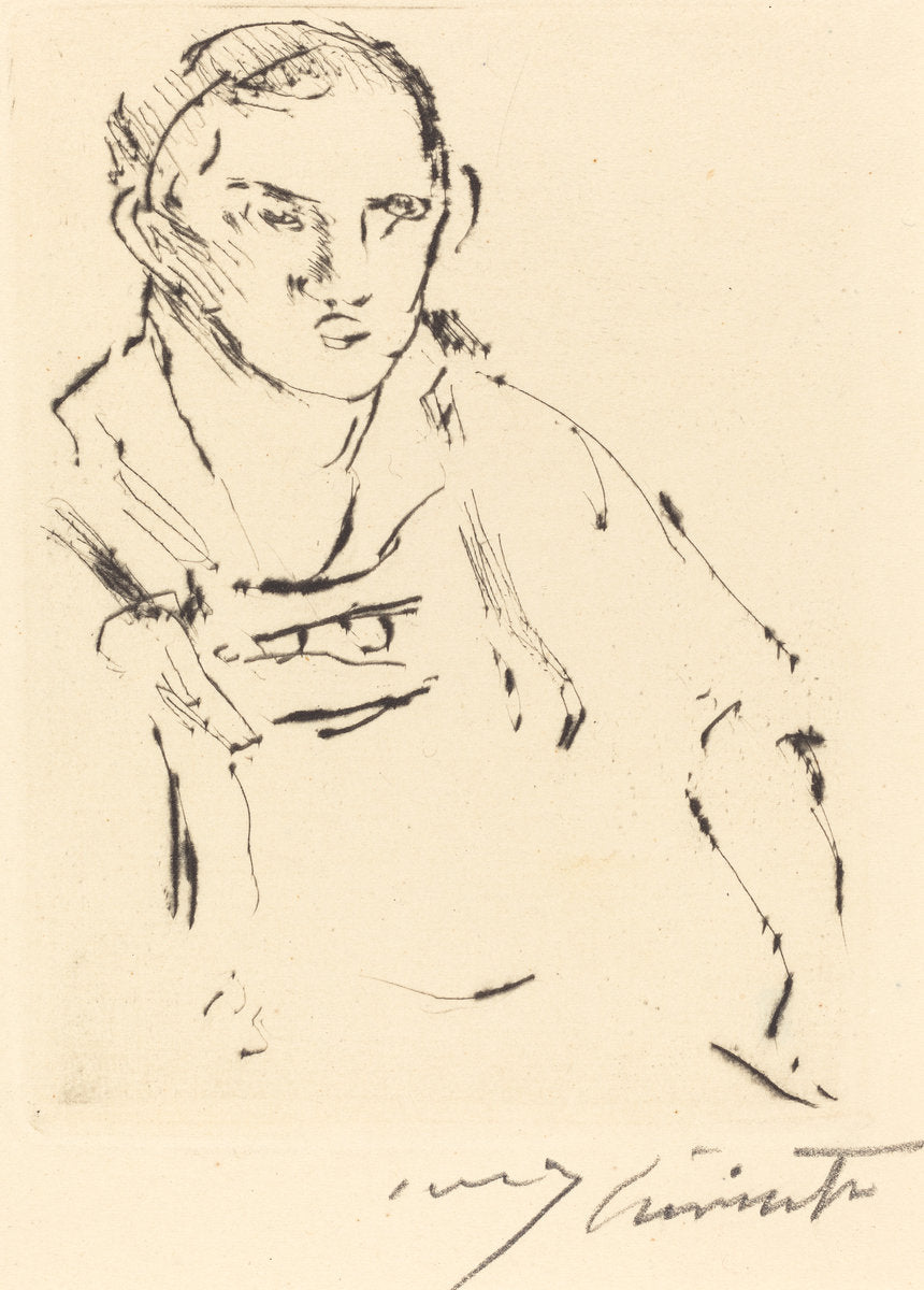 Thomas Corinth by Lovis Corinth (German, 1858 - 1925), 16X12"(A3)Poster Print