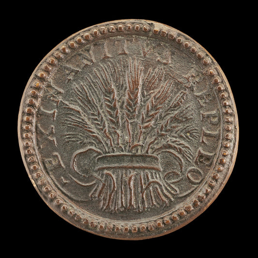 Wheat-sheaf [reverse] by Pastorino de' Pastorini, called Pastorino da Siena (Italian, c. 1508 - 1592), 16X12"(A3)Poster Print