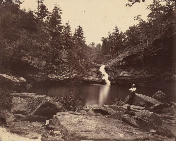 Lula Lake, Lookout Mountain, Georgia by Isaac H. Bonsall (American, 1833 - 1909), 16X12"(A3)Poster Print
