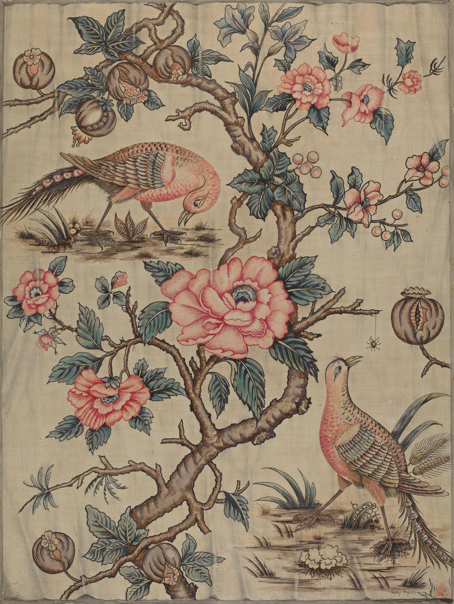 Drapery or Curtain by Henry Meyers (American, active c. 1935), 16X12"(A3)Poster Print