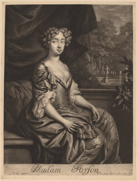 Madam Parson by Jan Verkolje I after Sir Peter Lely (Dutch, 1650 - 1693), 16X12"(A3)Poster Print