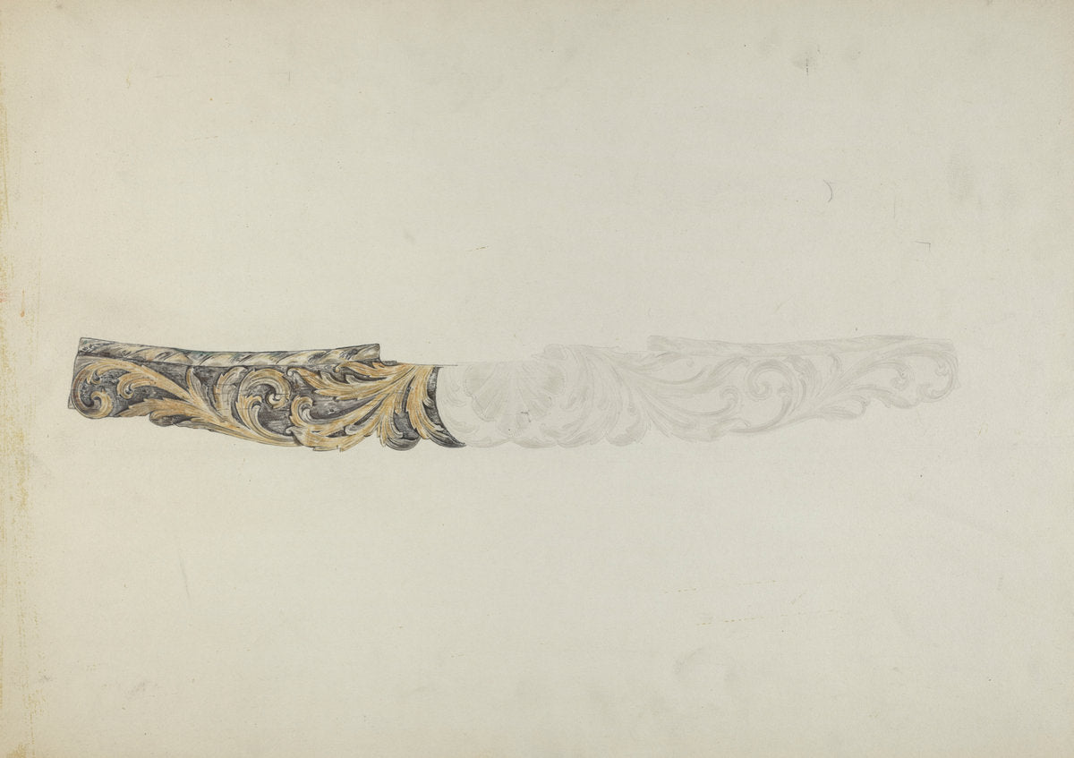 1935/1942 by American 20th Century (Stern Piece from "Henrietta Francis"), 16X12"(A3)Poster Print