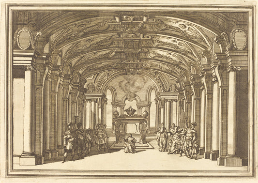 Il Greco in Troia: Plate 8 by Arnold von Westerhout (Flemish, 1651 - 1725), 16X12"(A3)Poster Print