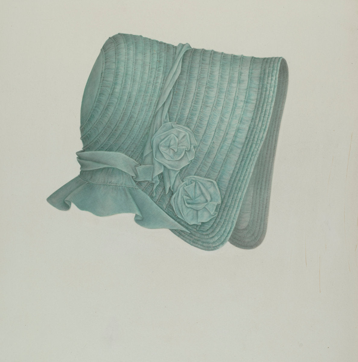 Child's Bonnet by Melita Hofmann (American, active c. 1935), 16X12"(A3)Poster Print
