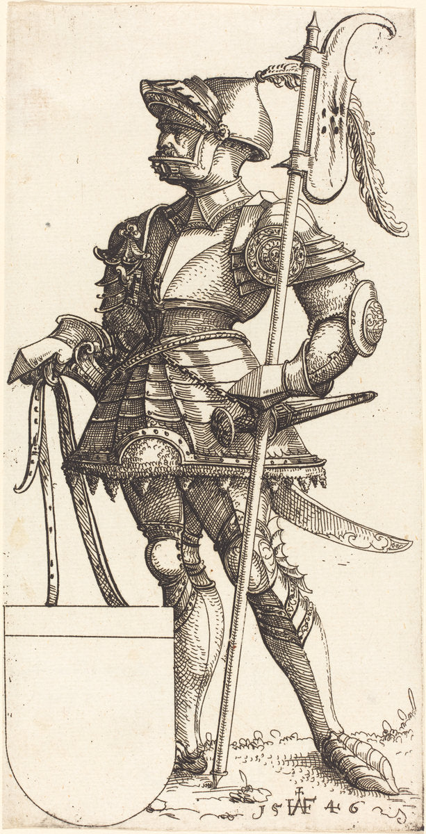 Christian II of Denmark by Augustin Hirschvogel (German, 1503 - 1553), 16X12"(A3)Poster Print