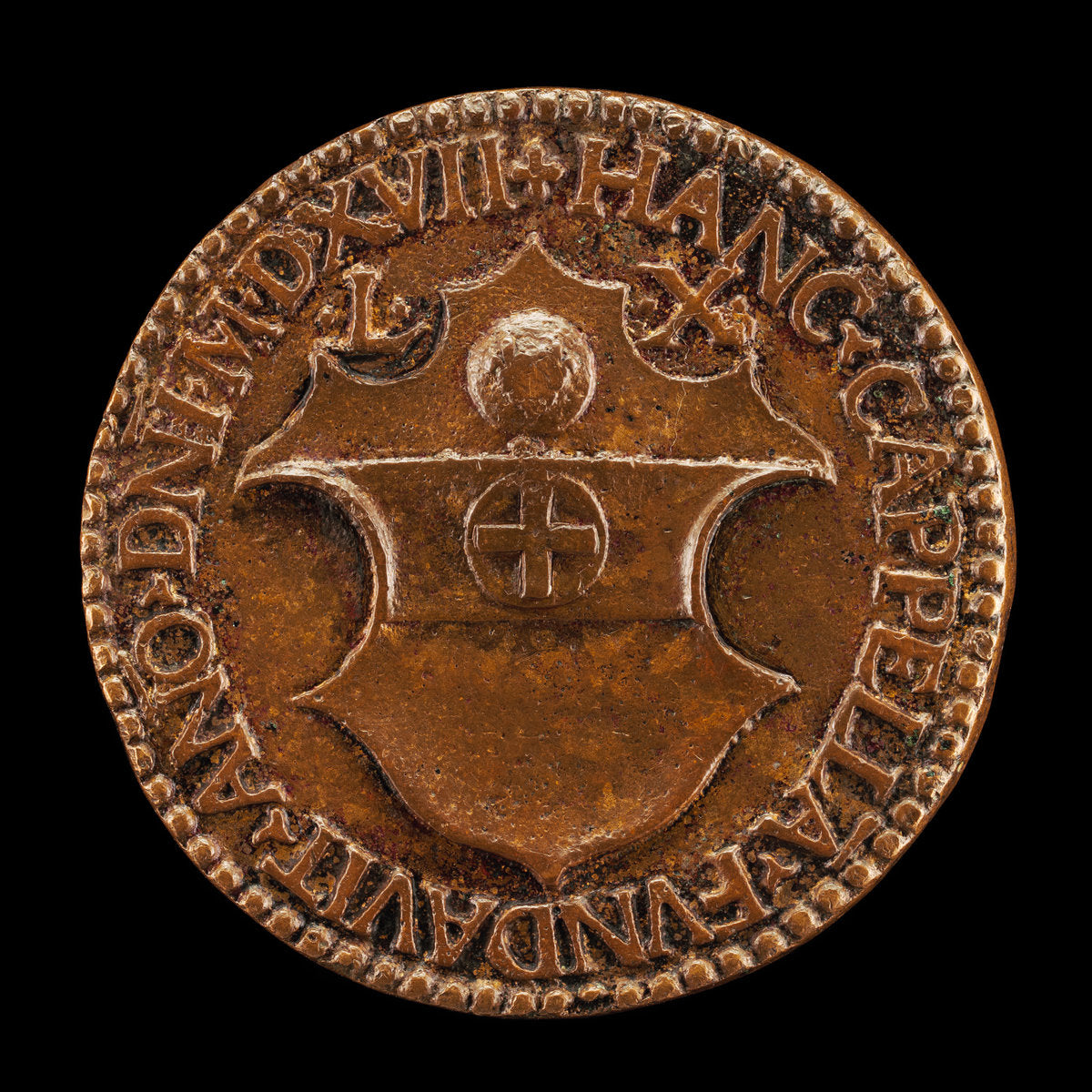 Arms of Panciatichi [reverse] by Jacques Gauvain (French, active c. 1501 - 1547), 16X12"(A3)Poster Print