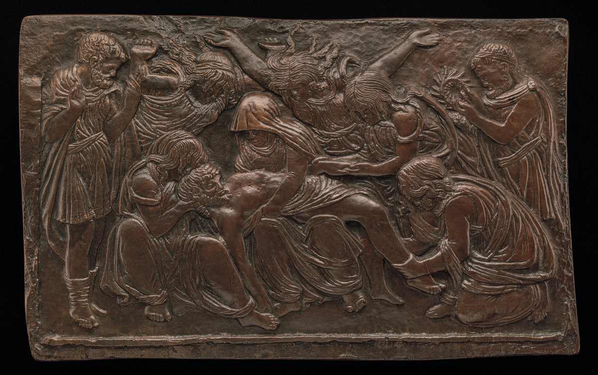 16th century by Italian 16th Century (Mourning Over the Body of Jesus), 16X12"(A3)Poster Print