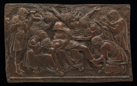 16th century by Italian 16th Century (Mourning Over the Body of Jesus), 16X12"(A3)Poster Print