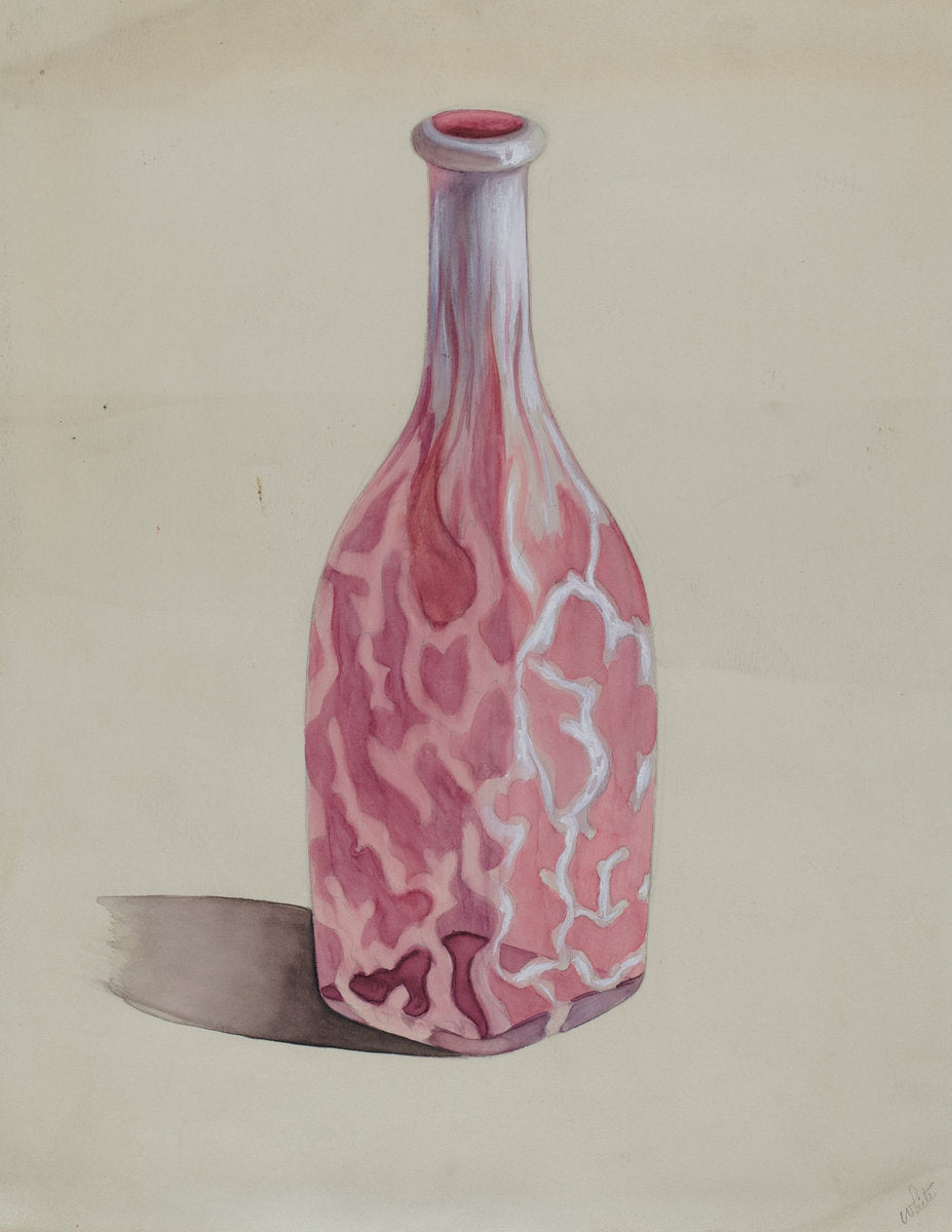 Barber's Bottle by Edward White (American, active c. 1935), 16X12"(A3)Poster Print