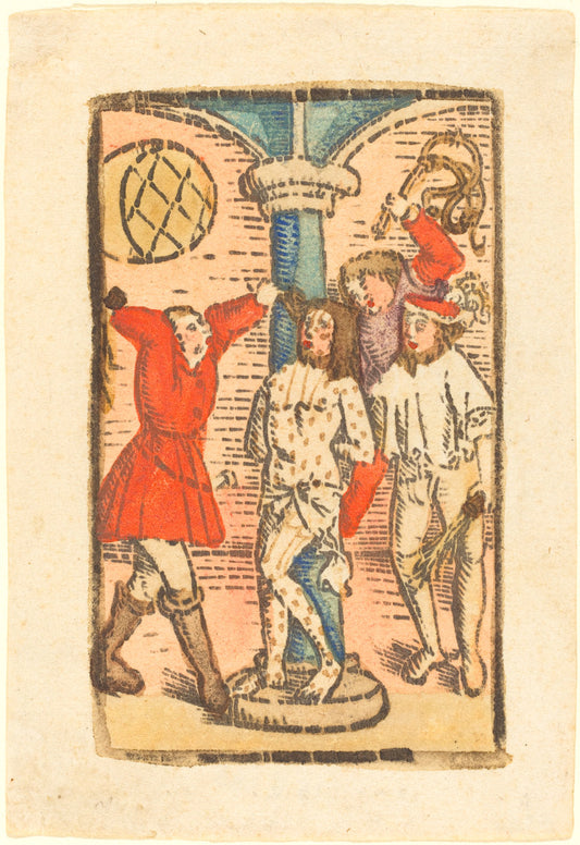 1480/1500 by German 15th Century (The Flagellation), 16X12"(A3)Poster Print