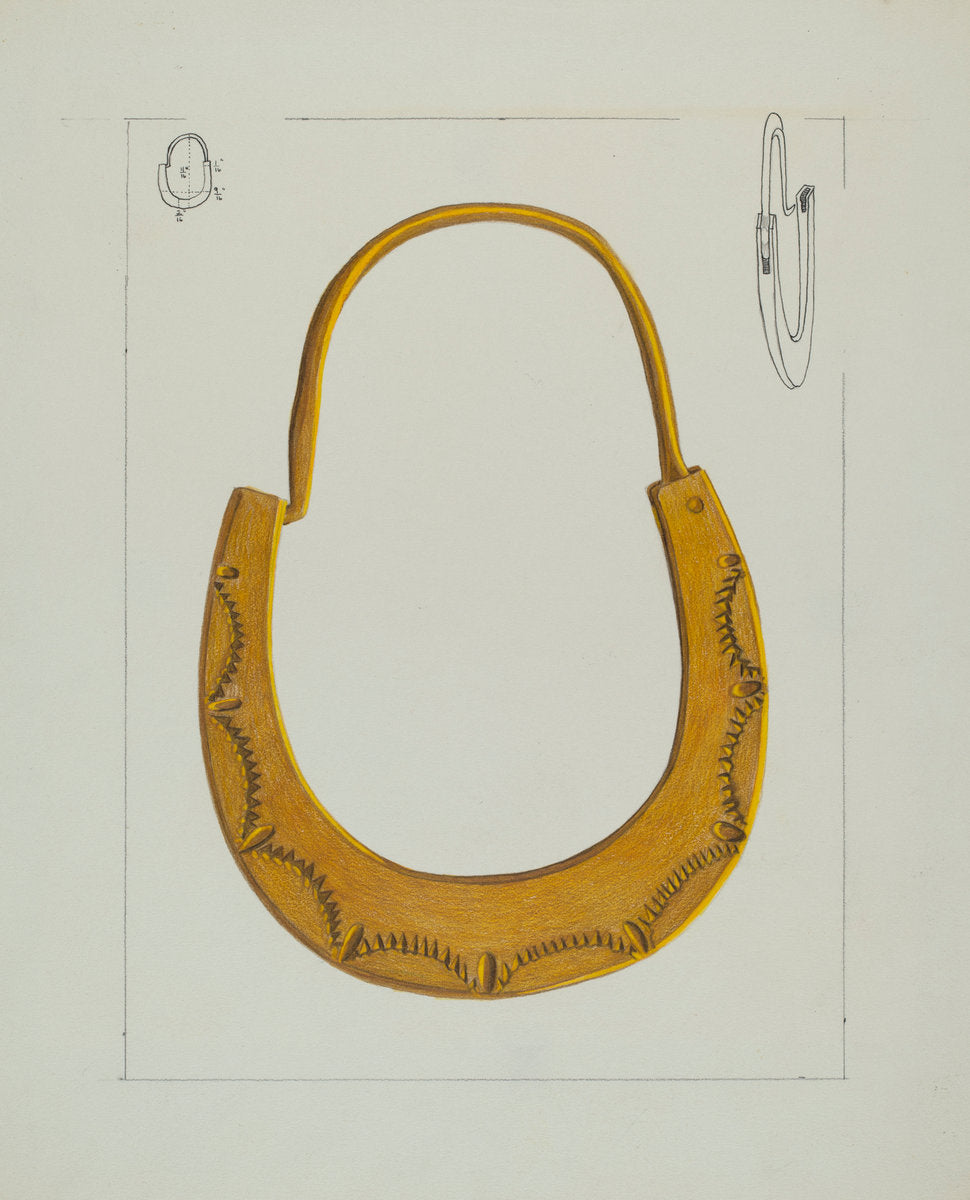 Baby's Earring by Tulita Westfall (American, active c. 1935), 16X12"(A3)Poster Print