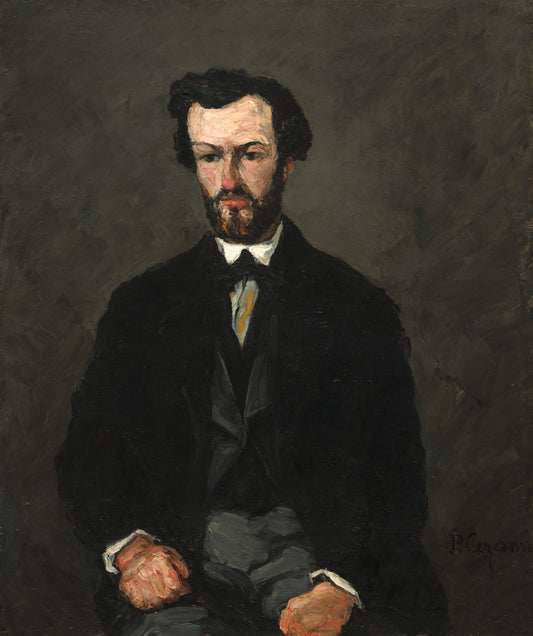 Antony Valabrègue by Paul Cézanne (French, 1839 - 1906), 16X12"(A3)Poster Print