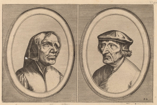 Trijn Bulle-bacx and "Voorsichtighe Oenne" by Johannes and Lucas van Doetechum after Pieter Bruegel the Elder (Dutch, active 1554/1572; died before 1589), 16X12"(A3)Poster Print
