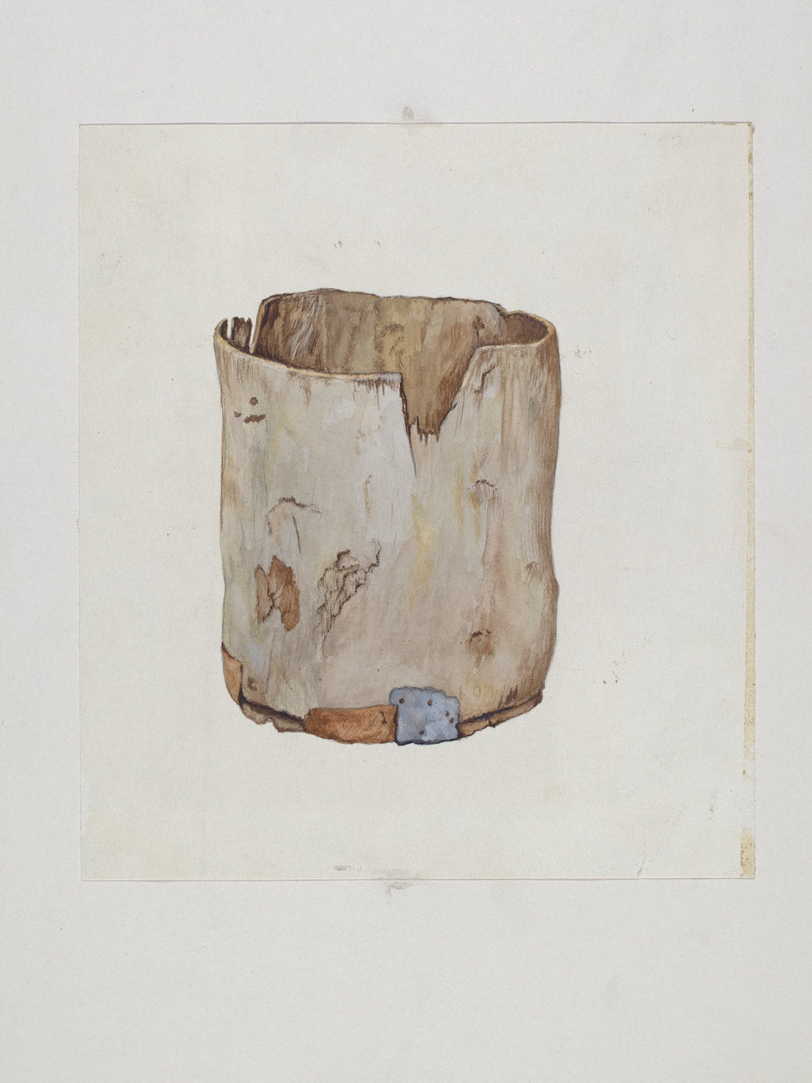 1935/1942 by American 20th Century (Pioneer Bath Tub), 16X12"(A3)Poster Print