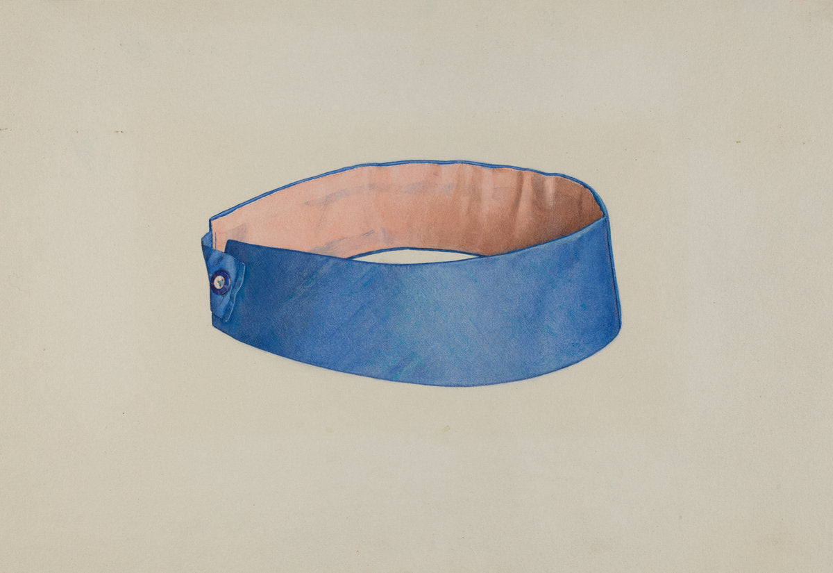 Collar by Elizabeth Moutal (American, active c. 1935), 16X12"(A3)Poster Print