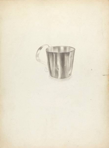 Silver Cup by Isidore Steinberg (American, active c. 1935), 16X12"(A3)Poster Print