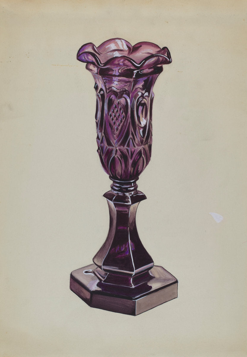 Celery Holder by Robert Stewart (American, active c. 1935), 16X12"(A3)Poster Print