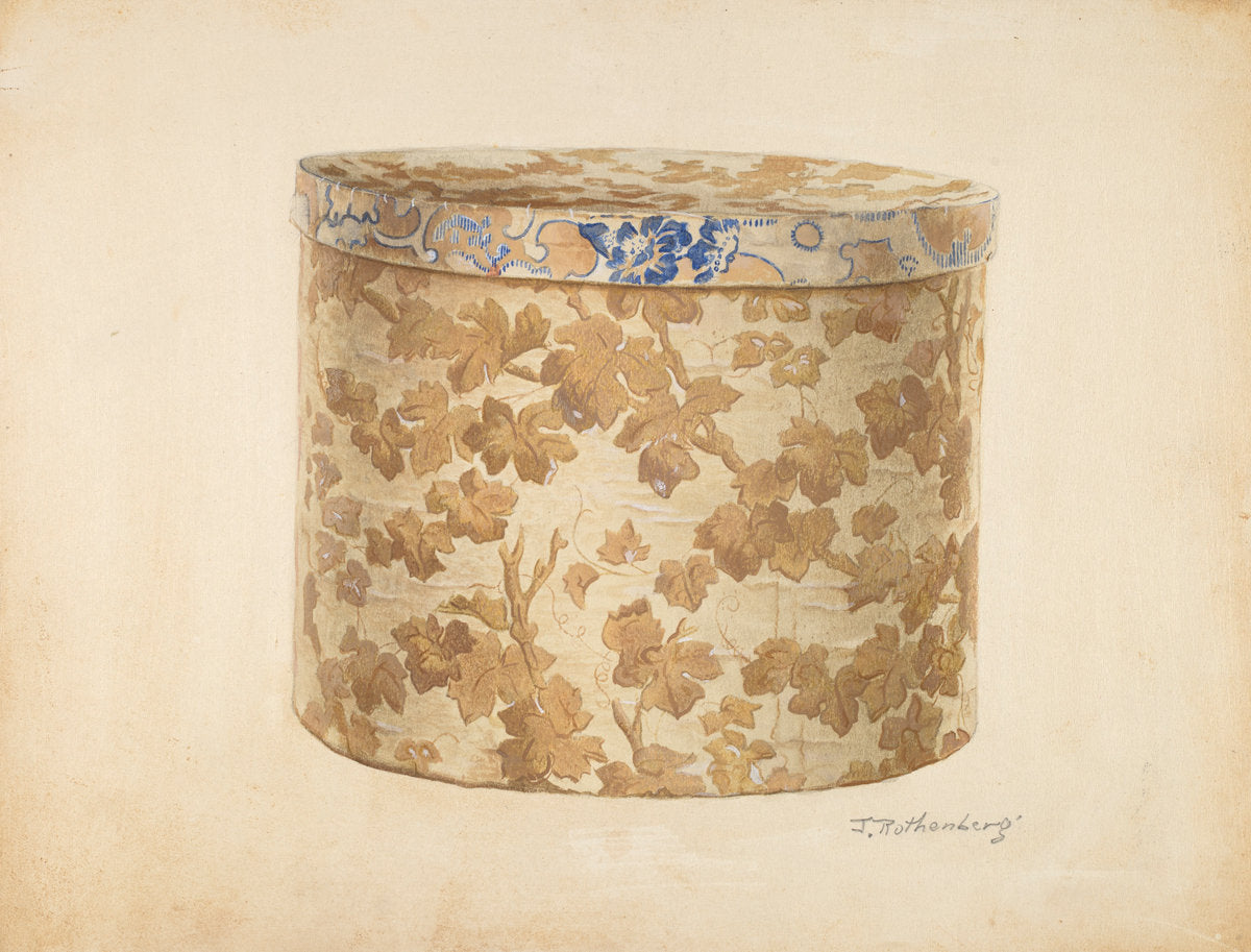 Bandbox by Joseph Rothenberg (American, active c. 1935), 16X12"(A3)Poster Print