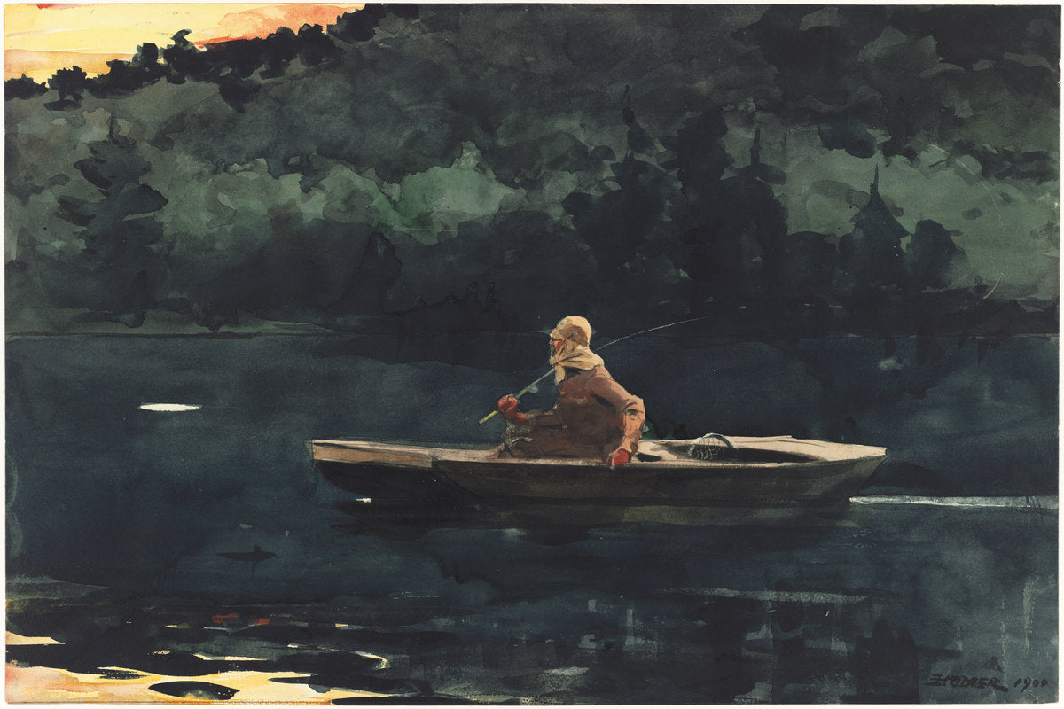 The Rise by Winslow Homer (American, 1836 - 1910), 16X12"(A3)Poster Print