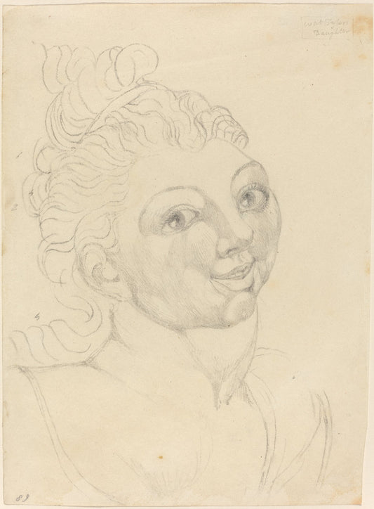 Wat Tyler's Daughter by William Blake (British, 1757 - 1827), 16X12"(A3)Poster Print
