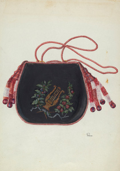 Handbag by Josephine C. Romano (American, 1915 - 2009), 16X12"(A3)Poster Print
