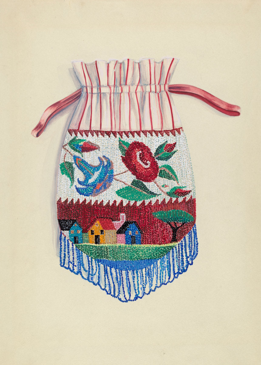Bag by Ella Josephine Sterling (American, active c. 1935), 16X12"(A3)Poster Print