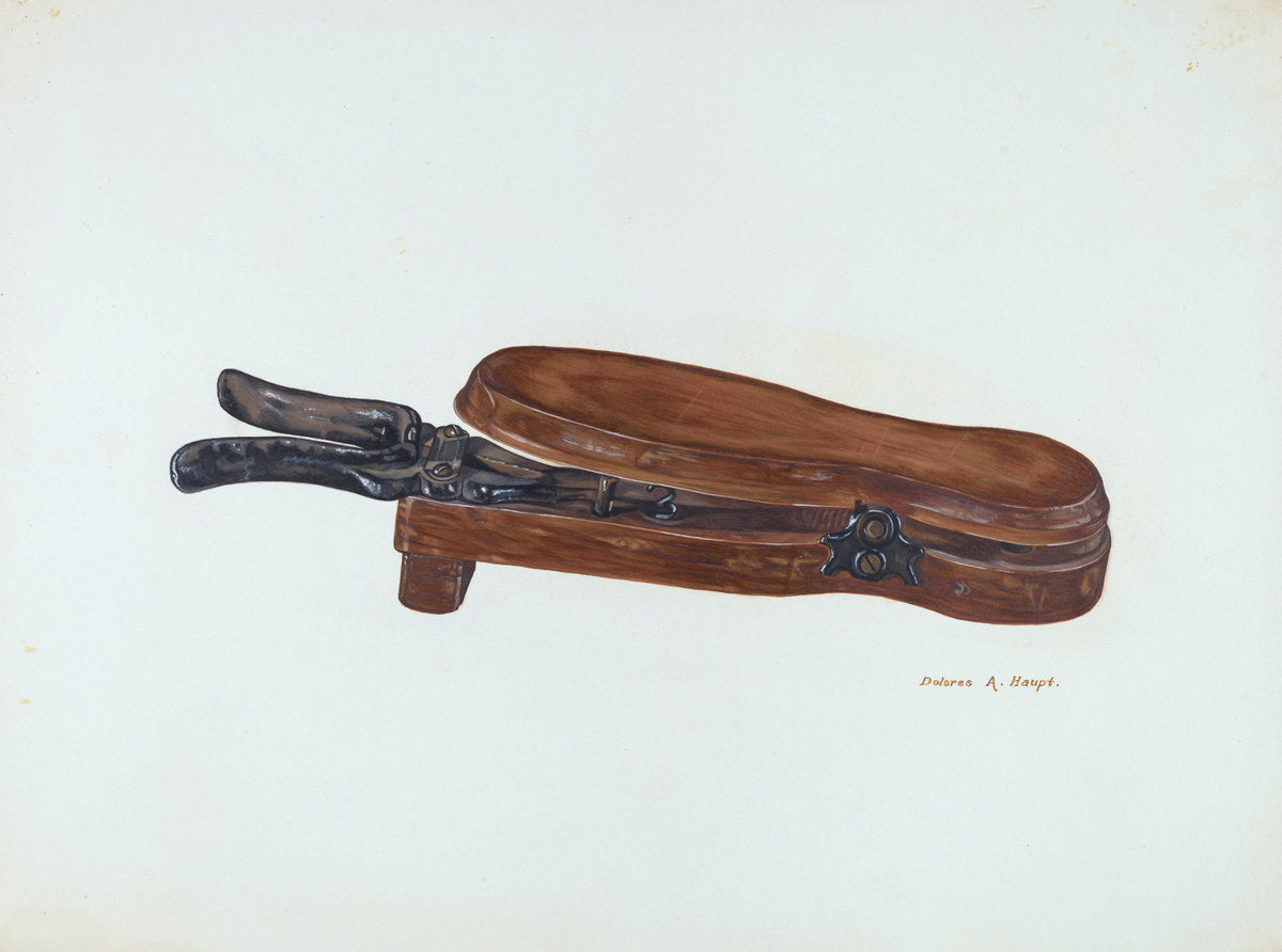 Bootjack by Dolores Haupt (American, active c. 1935), 16X12"(A3)Poster Print