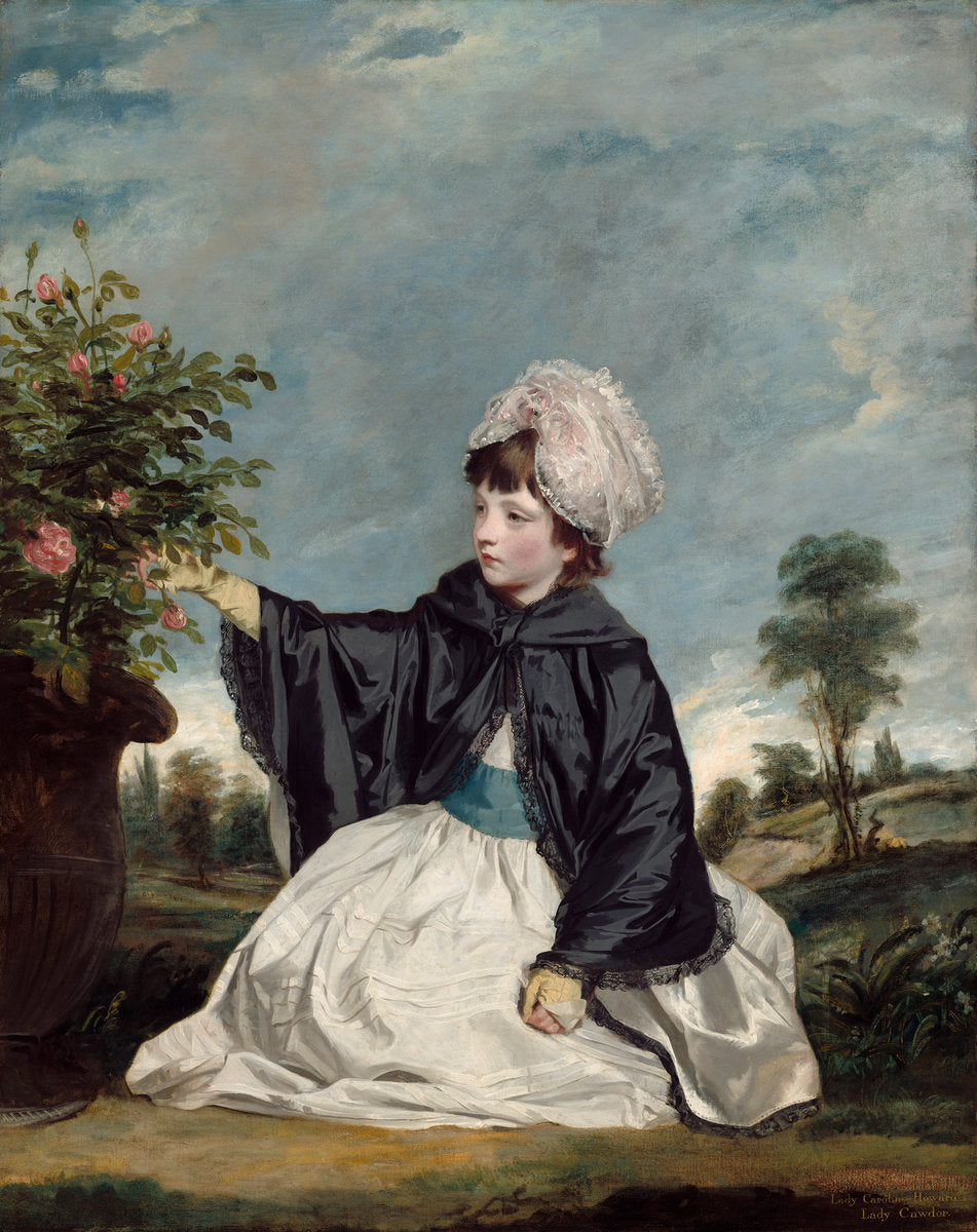 Lady Caroline Howard by Sir Joshua Reynolds (British, 1723 - 1792), 16X12"(A3)Poster Print
