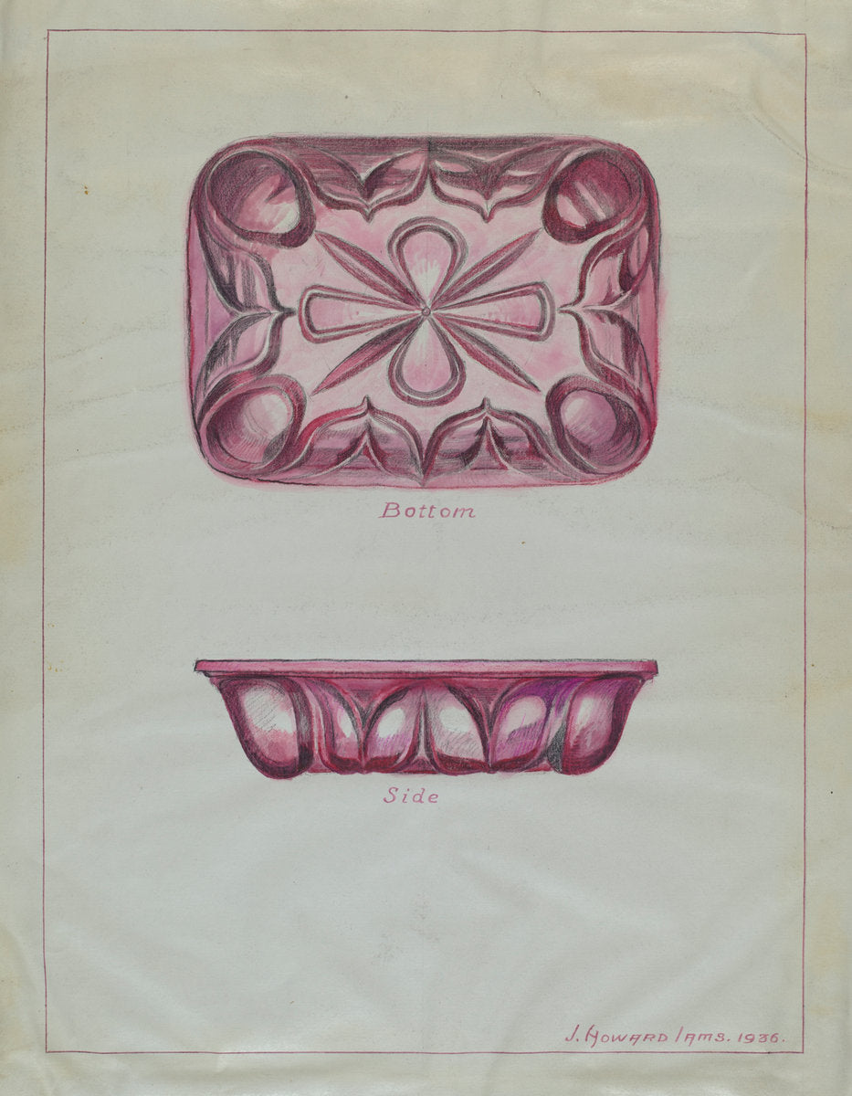Preserve Dish by J. Howard Iams (American, active c. 1935), 16X12"(A3)Poster Print